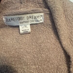 Barefoot Dreams Cozy Tan Bamboo Chic Lite Cardigan